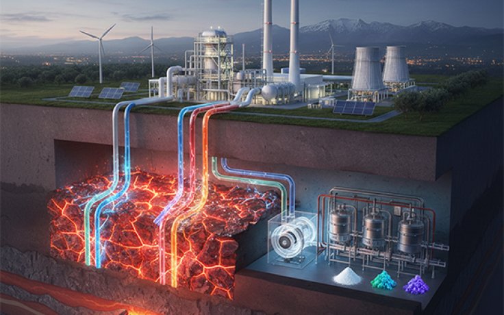 YERALTINDAN ELEKTRİK ÜRETİMİ VE MADENCİLİK YAPMAK