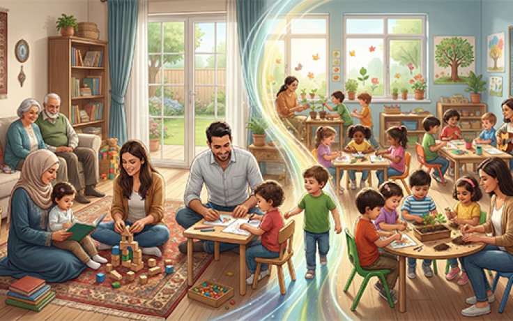 EĞİTİMİN BAŞLADIĞI NOKTA; AİLE / ANAOKULU