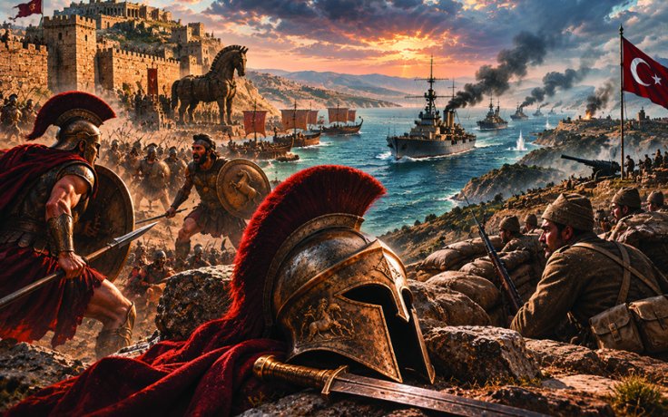 AŞİL'İN TOPUĞU, AGAMEMNON'UN GÜVERTESİ